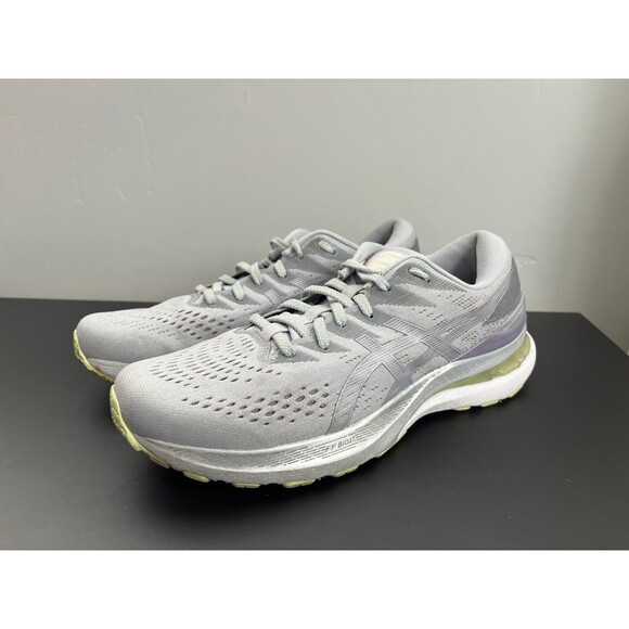 Asics Womens Gel Kayano 28 1012B047 Gray Running Shoes Sneakers Size‎ 10 - Picture 1 of 8